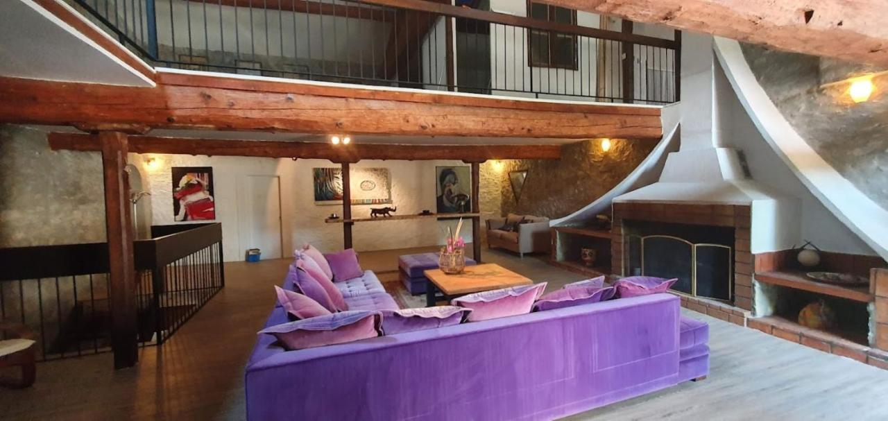 Gite De 420 Metres Carres Dans Chateau L'Ange Au Violon Jusqu'A 13 Couchages Conques-sur-Orbiel Eksteriør bilde